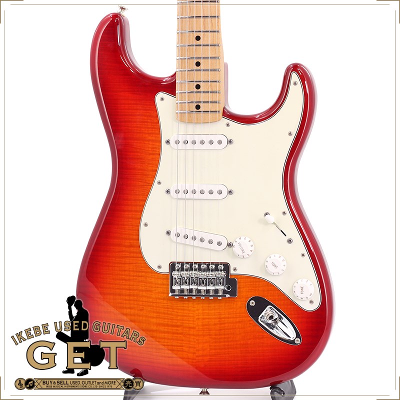 Fender MEX Standard Stratocaster Plus Top (Aged Cherry Burst)の画像